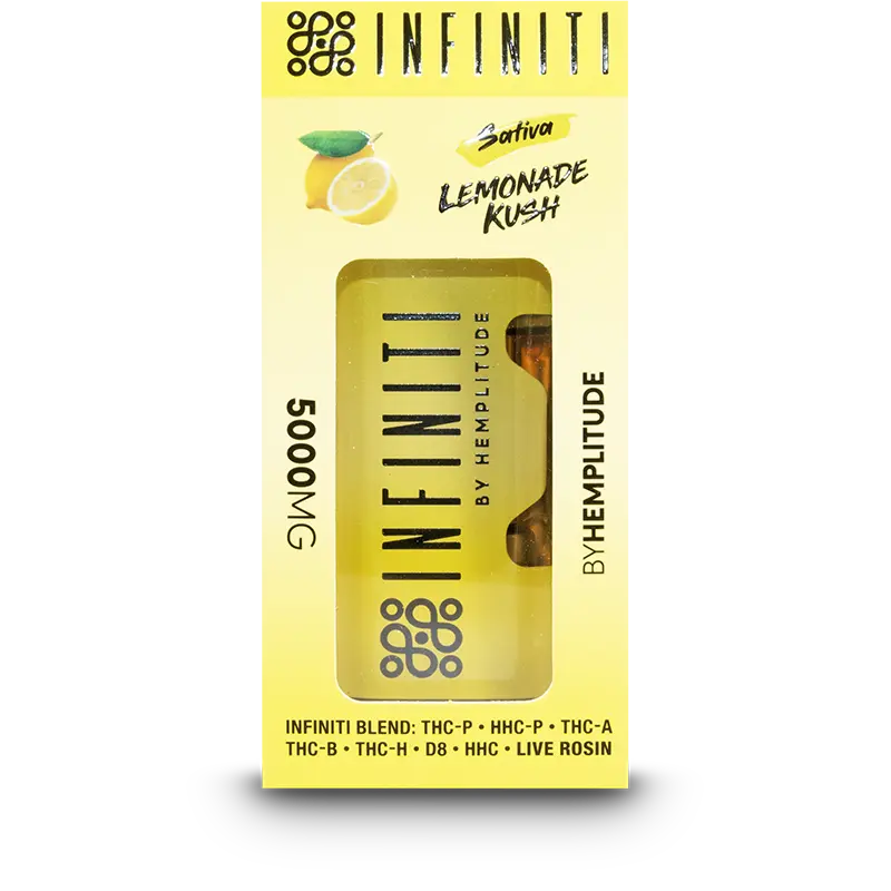 Infiniti Blend – 5 Gram Disposable – Lemonade Kush