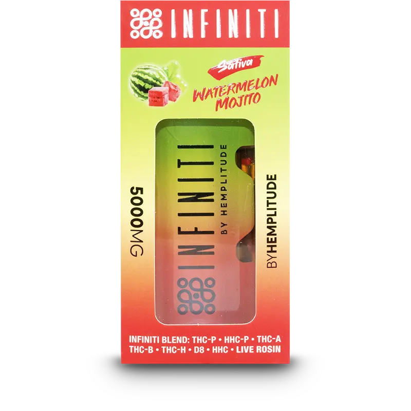 Infiniti Blend – 5 Gram Disposable – Watermelon Mojito