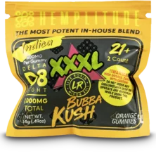 XXXL - Live Rosin THC Gummies - Bubba Kush