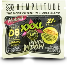 XXXL - Live Rosin THC Gummies - White Widow